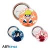 KNYGA Bookshop Naruto Sasuke & Sakura 3 Badge Pack