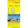 KNYGA Nievre, Yonne - Michelin Local Map 319
