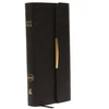 KNYGA Bookshop NKJV, Checkbook Bible, Compact, Bonded Leather, Juodas, Wallet Style, Raudona Letter