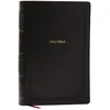 KNYGA Bookshop NKJV Giant Print End-of-Verse Reference Bible, Juodas Leathersoft, Raudona Letter, Comfort Print