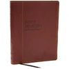 KNYGA Bookshop NoteWorthy New Testament: Read and Journal Through the New Testament in a Year (NKJV, Brown Leathersoft, Comfort Print)