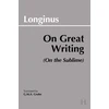 KNYGA Bookshop On Great Writing (On the Sublime)