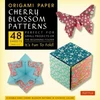 KNYGA Bookshop Origami Paper- Cherry Blossom Prints- Small 6 3/4" 48 sheets