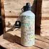 KNYGA Bookshop OS Map 600ml Metal Vanduo Bottle - Cairngorms National Park