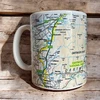 KNYGA Bookshop OS Map Ceramic Mug - Dartmoor National Park