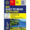 KNYGA Bookshop Philip's Big Easy to Read Scotland Road Atlas (Spiral A3)