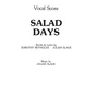 KNYGA Bookshop Salad Days (Vocal Score)