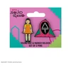 KNYGA Bookshop Set of 2 Pins Young-Hee & Squid Game Soldier