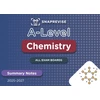 KNYGA Bookshop SnapRevise A-Level Chemistry Summary Notes