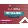 KNYGA Bookshop SnapRevise A-Level Maths Summary Notes