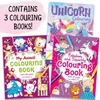 KNYGA Bookshop Three Amazing Colouring Books