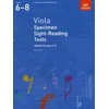 KNYGA Bookshop Viola Specimen Sight-Reading Tests, ABRSM Grades 6-8