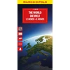 KNYGA Bookshop World Political Marco Polo Folded Map with Flags
