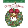 KNYGA Cari Buziak Creative Haven Celtic Christmas Coloring Book