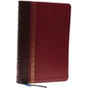 KNYGA Catholic Bible Catholic Bible Press NRSVCE, Great Quotes Catholic Bible, Leathersoft, Burgundy, Comfort Print