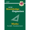 KNYGA Cgp Books GCSE Maths AQA Knowledge Organiser - Foundation