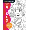 KNYGA Christopher Hart Manga Artist's Coloring Book: Girls!