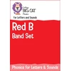 KNYGA Collins Big Cat Phonics for Letters and Sounds Raudona B Band Set