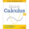 KNYGA Daniel Kleppner Quick Calculus