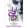 KNYGA David Lagercrantz Girl Who Lived Twice