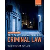 KNYGA David Ormerod Smith, Hogan, &amp; Ormerod's Text, Cases, &amp; Materials on Criminal Law