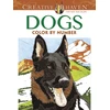 KNYGA Diego Jourdan Pereira Creative Haven Dogs Color by Number Coloring Book