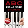 KNYGA Dover Publications A B C Piano Note Stickers