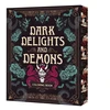 KNYGA Editors of Chartwell Books Dark Delights and Demons Coloring Book, Over 150 Macabre Masterpieces to Color with Stunning Sprayed Edges