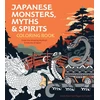 KNYGA Editors of Chartwell Books Japanese Monsters, Myths & Spirits Coloring Book, Color the Amazing Mythical Creatures of Japan - More than 100 Pages to Color!