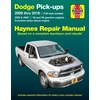 KNYGA Editors of Haynes Manuals Dodge Pick Ups (09 - 16), 2009-16