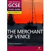 KNYGA Emma Page Merchant of Venice York Notes GCSE English Literature Study Guide - for 2026, 2027 exams