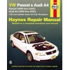 KNYGA Eric Godfrey Volkswagen VW Passat (1998-2005) &amp; Audi A4 1.8L turbo &amp; 2.8L V6 (1996-2001) Haynes Repair Manual (USA)