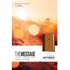 KNYGA Eugene H Peterson Message Deluxe Gift Bible, Brown