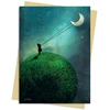 KNYGA Flame Tree Studio Catrin Welz-Stein: Chasing the Moon Greeting Card Pack