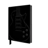 KNYGA Flame Tree Studio Juodas Gibson Guitar Artisan Art Notebook (Flame Tree Journals)