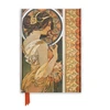 KNYGA Flame Tree Studio Mucha: Cowslip and Documents Decoratifs (Foiled Journal)