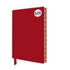 KNYGA Flame Tree Studio Ruby Raudona Blank Artisan Notebook (Flame Tree Journals)