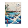 KNYGA Flame Tree Studio Utagawa Hiroshige: Sea at Satta (Foiled Blank Journal)