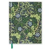 KNYGA Flame Tree Studio William Morris: Seaweed (Blank Sketch Book)