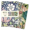 KNYGA Flame Tree Studio William Morris Set of 3 Midi Notebooks