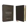 KNYGA Frank Charles Thompson KJV, Thompson Chain-Reference Bible, Premium Goatskin Leather, Juodas, Premier Collection, Art Gilded Edges, Juodas Letter, Comfort Print