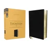 KNYGA Frank Charles Thompson KJV, Thompson Chain-Reference Bible, European Bonded Leather, Juodas, Raudona Letter, Comfort Print