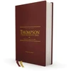 KNYGA Frank Charles Thompson NKJV, Thompson Chain-Reference Bible, Hardcover, Raudona Letter, Comfort Print