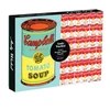 KNYGA Galison Andy Warhol Soup Can 2-sided 500 Piece Puzzle