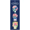 KNYGA Galison Ever Upward Florals Shaped Magnetic Bookmarks