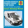 KNYGA Haynes Citroen Dispatch, Peugeot Expert &amp; FIAT Scudo Diesel ('07-Aug '16) 56 to 16