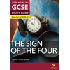 KNYGA Jo Heathcote Sign of the Four York Notes GCSE English Literature Study Guide - for 2026, 2027 exams