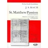 KNYGA Johann Sebastian Bach St. Matthew Passion