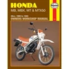 KNYGA John Haynes Honda MB, MBX, MT &amp; MTX50 (80-93) Haynes Repair Manual