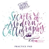 KNYGA Kirsten Burke's Secrets of Modern Calligraphy Practice Pad
